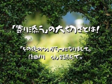 寄り添う の大切さとは その後のツレがうつになりまして 細川貂々 を読んで 映画好きの経理スペシャリストのブログ